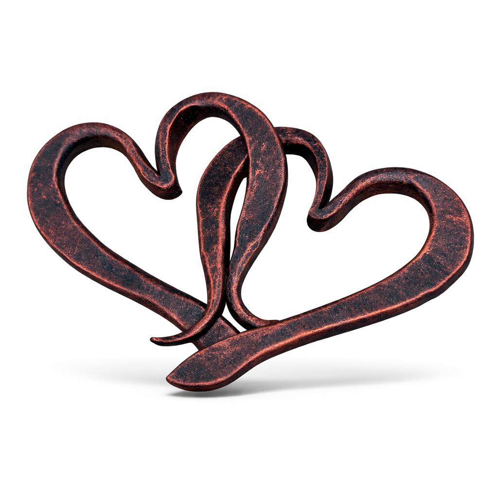 Krámek u kováře - červené srdíčko s bílou krabičkou 2